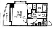 ダイナコートエスタディオミューズの間取り画像