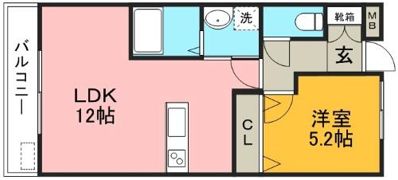 ヨーロピアンシャレー清水万石 壱番館の間取り画像