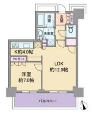 ザ・レジデンス一番町の間取り画像