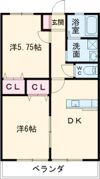 セントリート二番館の間取り画像
