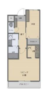Pronity・Cocoの間取り画像