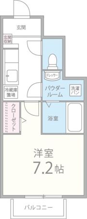 メゾン大島Ⅱの間取り画像