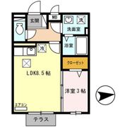 ハナミズキの間取り画像