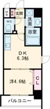 レシオ千里丘の間取り画像