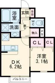 LINK STAGE富沢駅前Ⅱの間取り画像