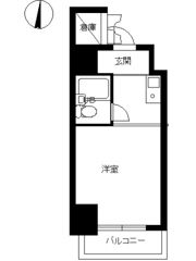 スカイコート下高井戸の間取り画像