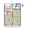 リブレス桐生堤町Bの間取り画像