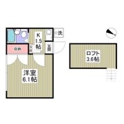 シティパレス東住藤金の間取り画像