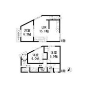 宝町1丁目戸建の間取り画像