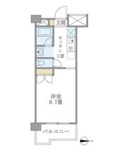 オクト・フラッツ・Kの間取り画像