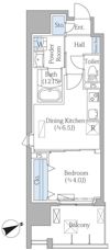PRIME SQUAREⅢの間取り画像