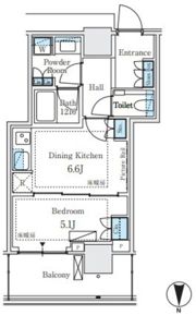 パークシティ中野 ザ タワー ブリーズの間取り画像