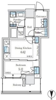 パークシティ中野 ザ タワー ブリーズの間取り画像
