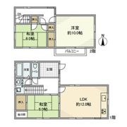 細畑華南戸建の間取り画像