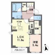シャーメゾン宮Iの間取り画像
