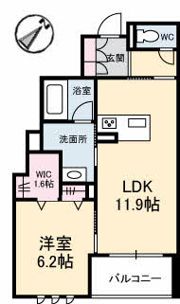 リアン古江の間取り画像