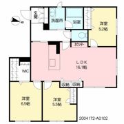 シャーメゾン鶴崎の間取り画像