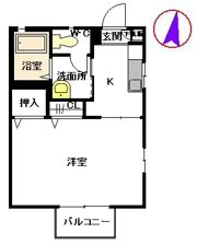 ディアス新栄の間取り画像