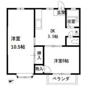 メゾン横須賀の間取り画像
