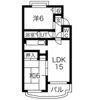クレスト白鳥の間取り画像