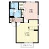 イーストヒルズ渡辺3の間取り画像