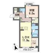 アベニューJの間取り画像