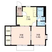 サンライト守谷 Aの間取り画像