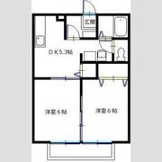 パルハイムAの間取り画像