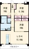 アルファガレリア本町通の間取り画像