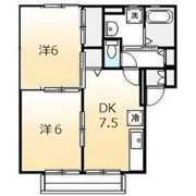 パレス曙の間取り画像