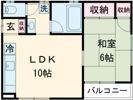 鈴木ハイツの間取り画像