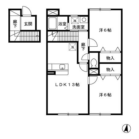 間取図