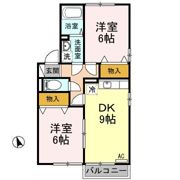 リビングタウン金池 Iの間取り画像
