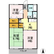 ハイム・フレグランスの間取り画像