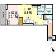 セレスティア桜上水の間取り画像
