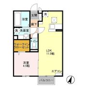 セジュール よし香の間取り画像