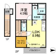 ハレルヤの間取り画像