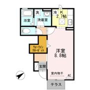 Chou Chou 橋目の間取り画像