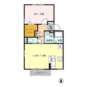 ウィルガーデン Bの間取り画像