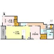 La Coeur北島の間取り画像