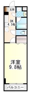 ピアチェーレ皆実の間取り画像