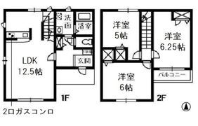 ラ・ファミーユ Aの間取り画像