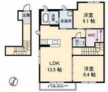 シャーメゾンのぞみ C棟の間取り画像