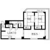 シャトル松尾の間取り画像