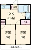 シティーハイツパテリッシアⅠの間取り画像