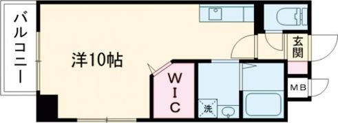 ラ・シック熊本駅前Ⅱの間取り画像