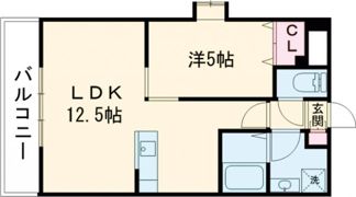 ラムール祇園の間取り画像