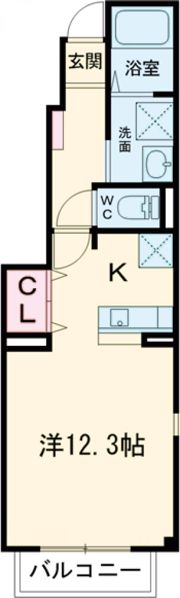 シエルの間取り画像