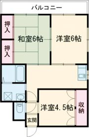 ハイブローデン龍ケ原の間取り画像