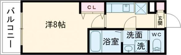ジーメゾン青梅新町の間取り画像